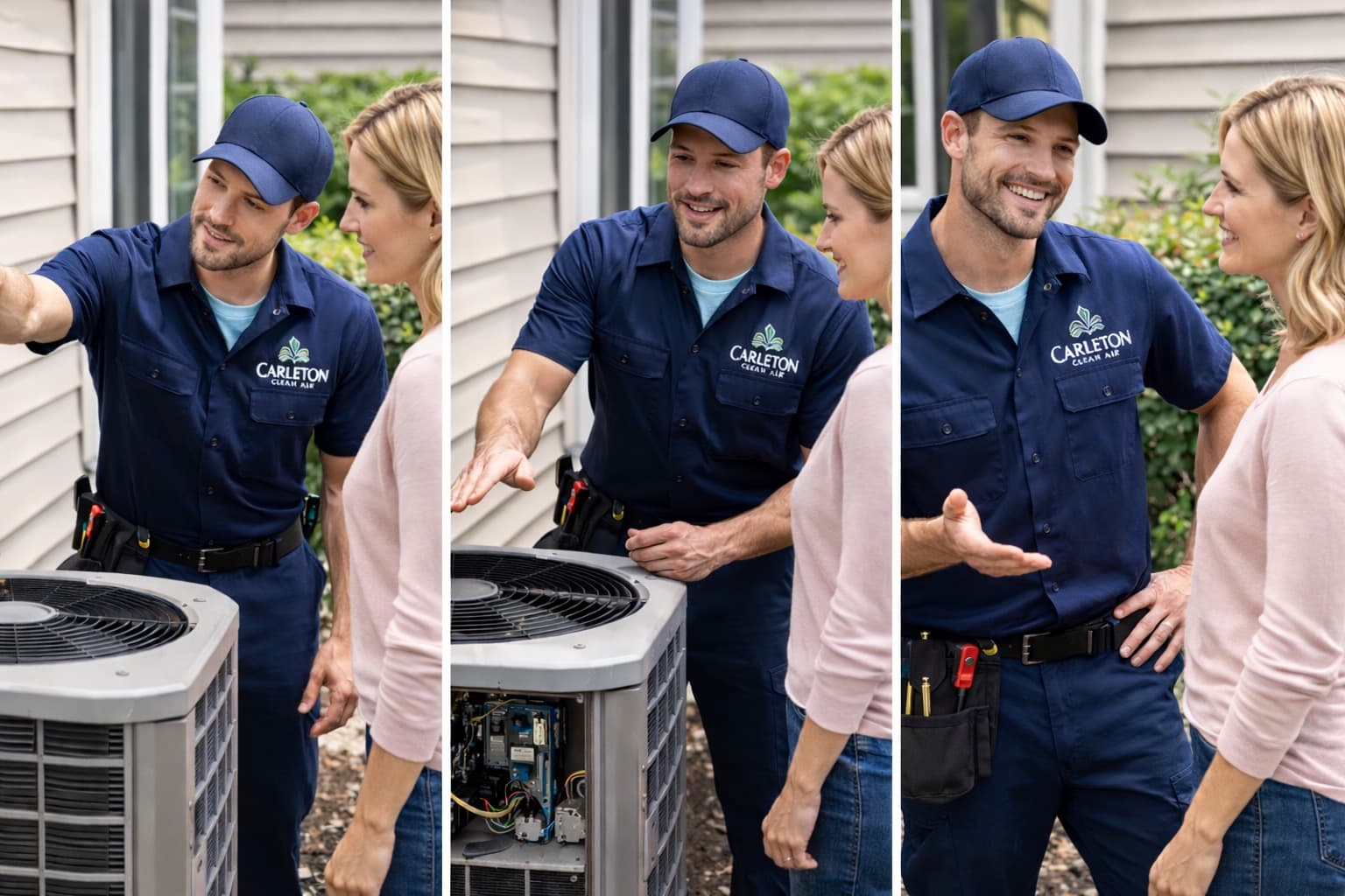 AC installation process