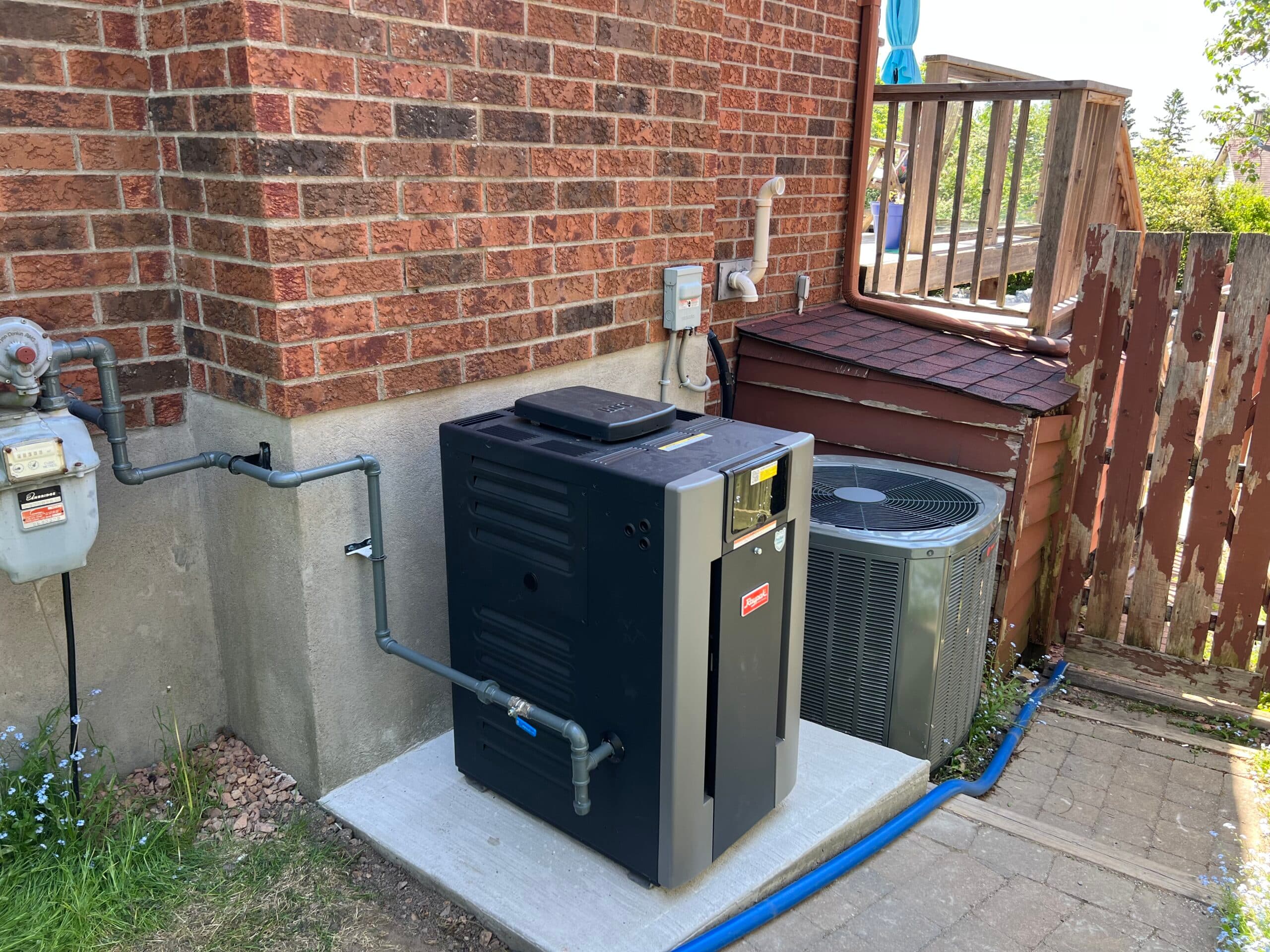 Pool heater brands installed by Carleton Clean Air